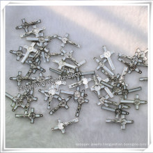 Italy Metal Church Cross Pendants Rosary Crucifix (IO-ap226)